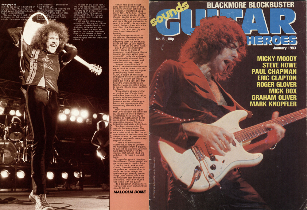 Sounds Guitar Magazine 1983